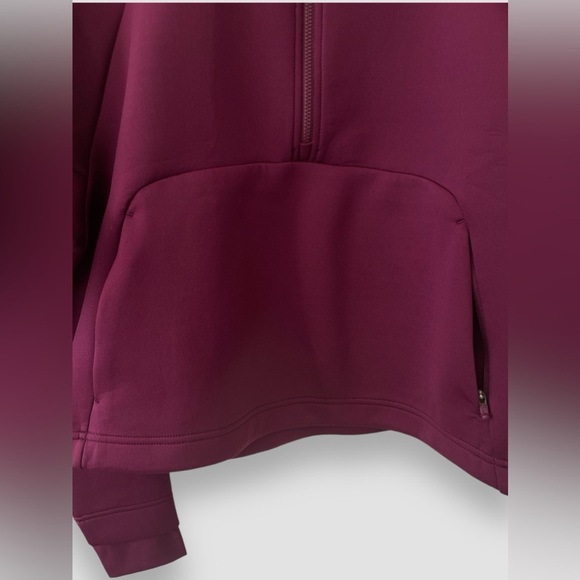 Nike Dri-FIT Prima Women's 1/2-Zip Training Top Size Medium Plum Pullover NWT - Picture 7 of 13